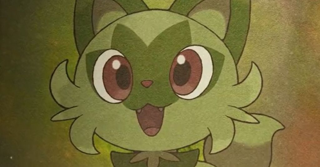 Todo el mundo ama a Sprigatito, el nuevo Pokémon Starter gato hierba