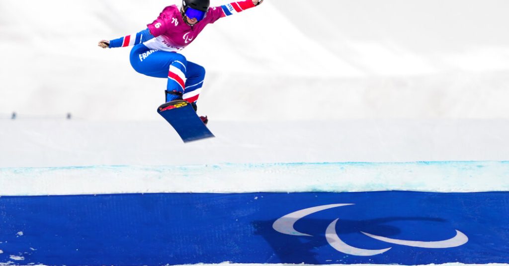 Snowboarders en los Juegos Paralímpicos por los que no querías caminar