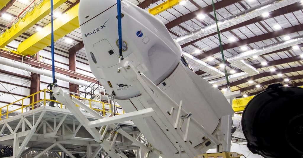 SpaceX ha detenido temporalmente la producción de la nueva nave espacial Crew Dragon
