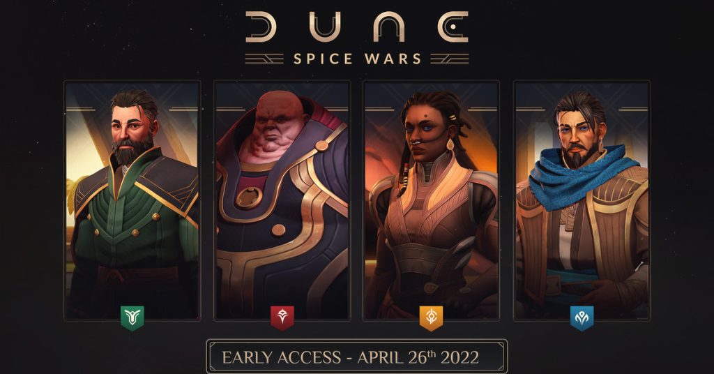 Dunes: Spice Wars tiene una fecha de lanzamiento de Early Access
