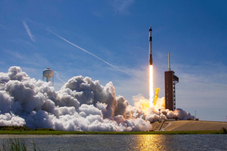     Lanzamiento de la misión SpaceX Falcon 9 Rocket Ax-1