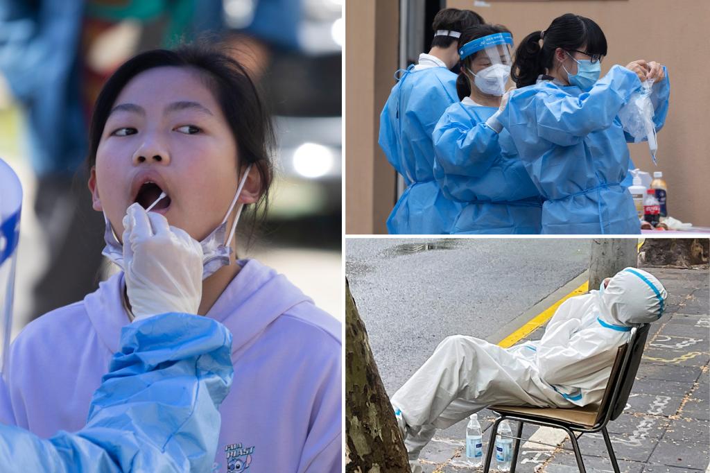 Crece la frustración en Shanghái, China, en medio de los duros confinamientos por coronavirus