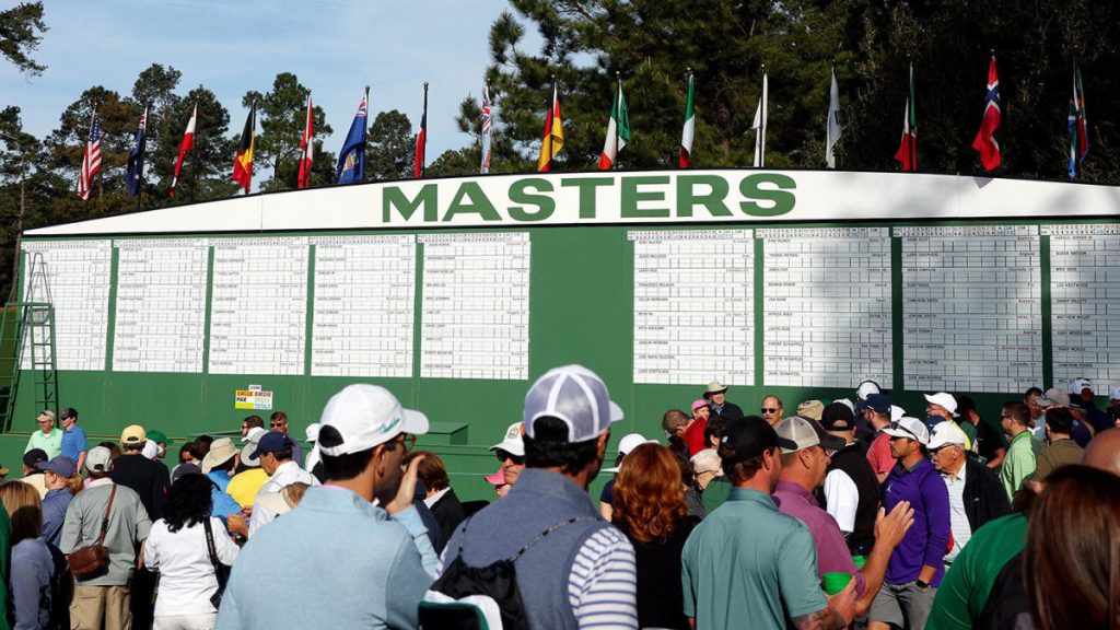Tabla de clasificación Masters 2022: cobertura en vivo, puntaje de Tiger Woods, resultados de golf hoy en la primera ronda en el Augusta National