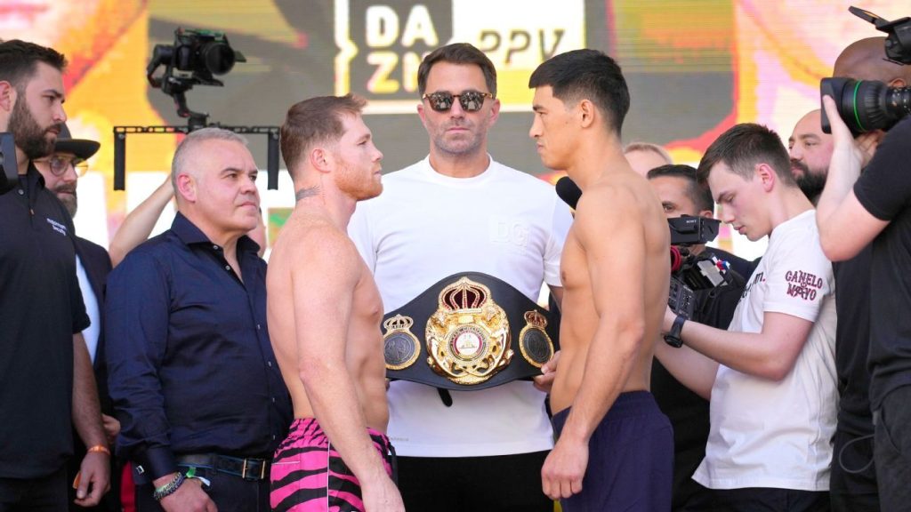 Canelo Álvarez y Dimitri Bevol están listos para una pelea de peso semipesado en Las Vegas
