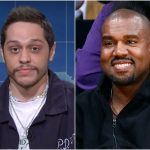 SNL: Pete Davidson bromea sobre el compromiso de Kanye West y Ariana Grande en su último episodio