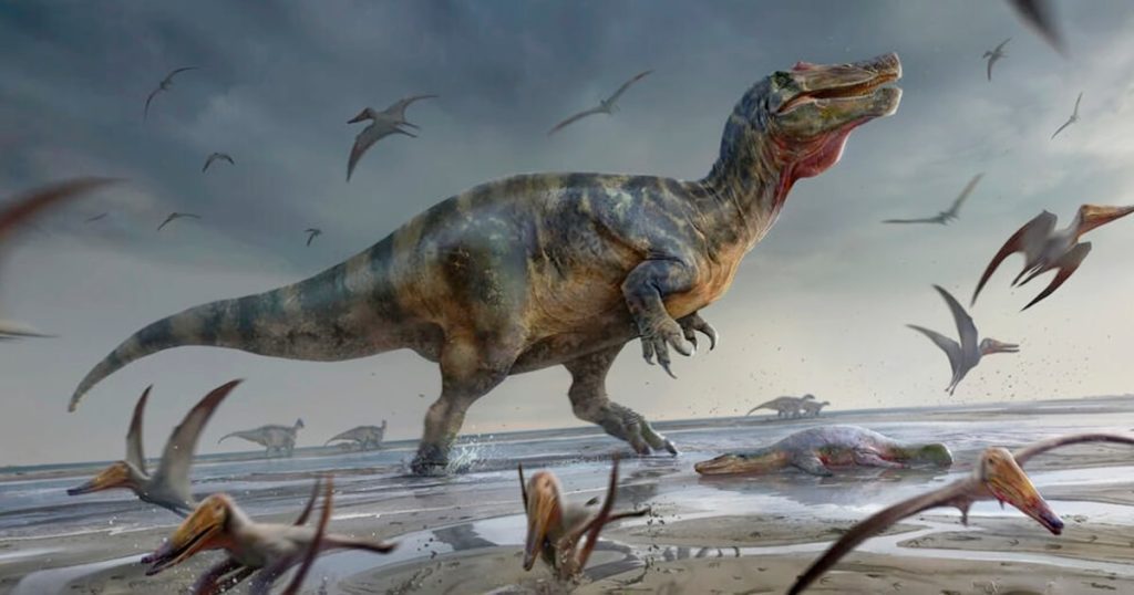 Uno de los dinosaurios depredadores más grandes de Europa ha sido descubierto en el Reino Unido.