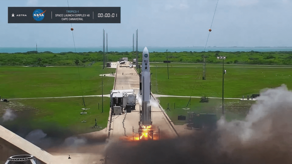 El lanzamiento del misil Astra no pudo llevar la carga útil a la órbita.