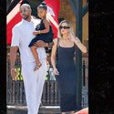 Khloe Kardashian y Tristan Thompson pasan tiempo con su hija Troy