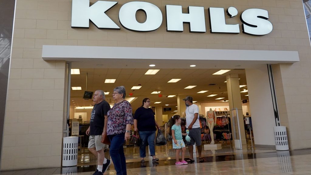 Franchise Group considera reducir la oferta de Kohl a casi $ 50 por acción desde $ 60