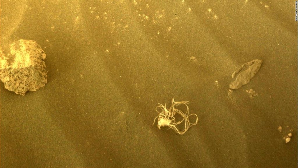 Perseverance Rover de la NASA: paquete de cuerdas encontrado en Marte