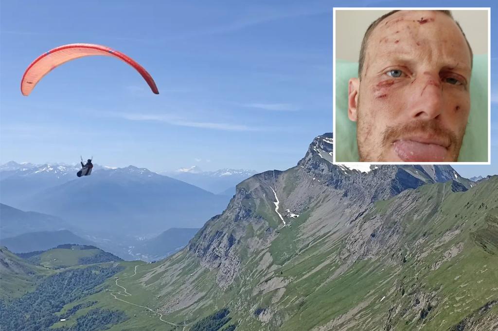 La leyenda del parapente Nick Nenes no puede caminar y puede quedar paralizado después del accidente aéreo