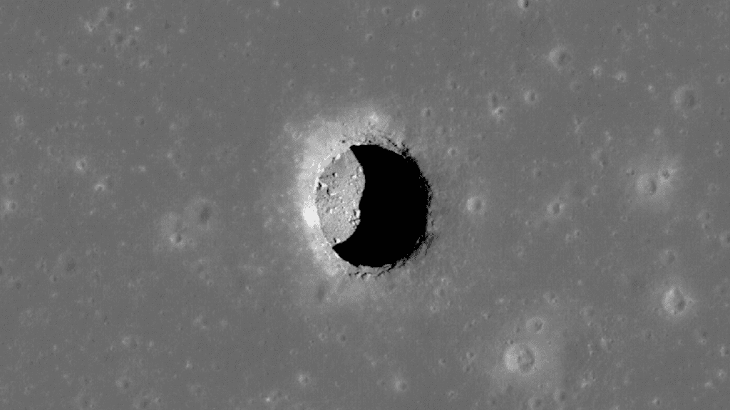Los cráteres lunares con temperaturas moderadas podrían albergar astronautas