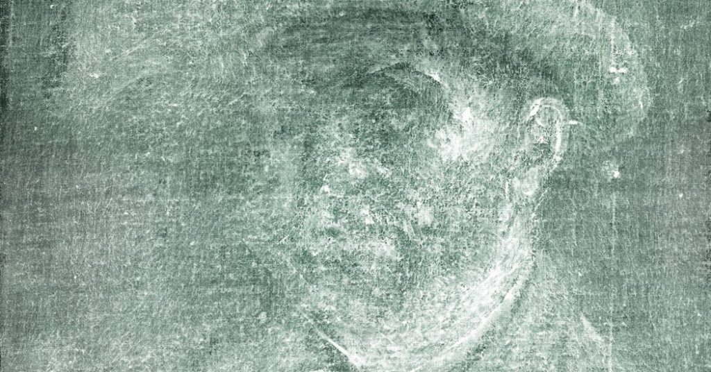 Los rayos X emergen para revelar una nueva selfie de Van Gogh, dicen los expertos