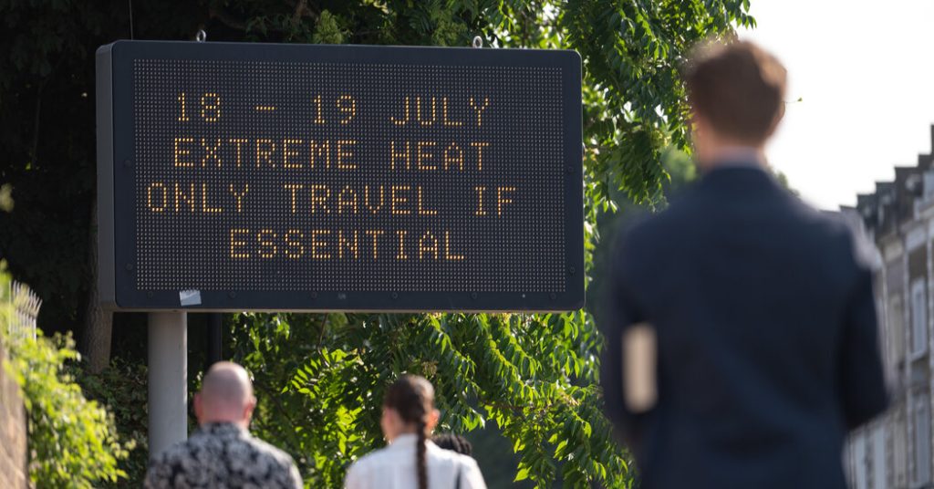 Noticias de la ola de calor en el Reino Unido y Europa: actualizaciones en vivo