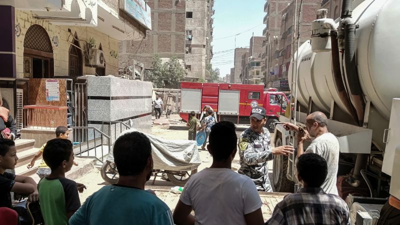 Incendio de iglesia en Egipto deja decenas de muertos y heridos