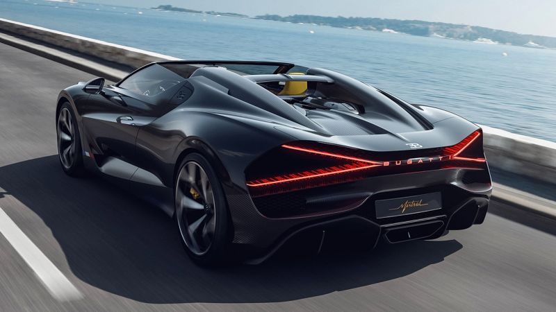 Bugatti espera que su último automóvil de gasolina sea el convertible más rápido del mundo