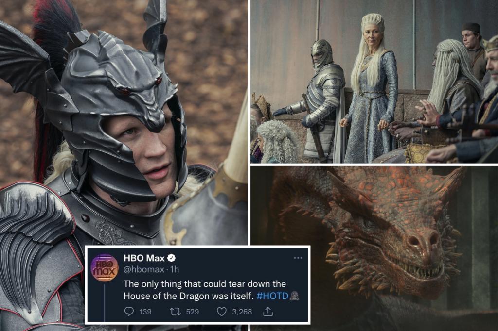 Los fanáticos están molestos porque House of the Dragon de HBO Max está caído