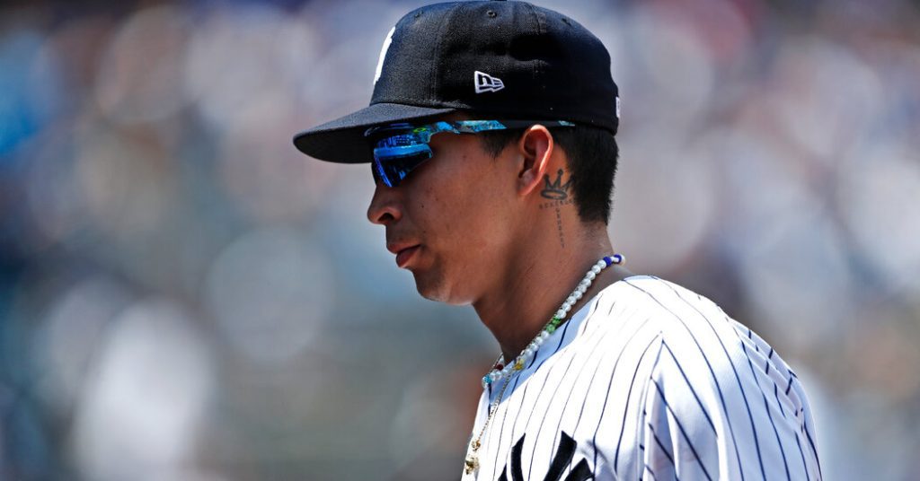 ¿Por qué el novato de los Yankees, Oswaldo Cabrera, usa un collar de perlas?