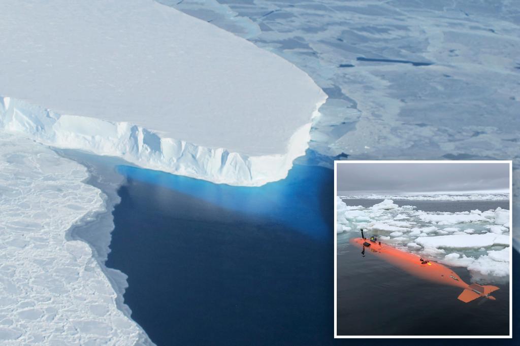 El "Glaciar del Juicio Final" de la Antártida está colgando "con las uñas"