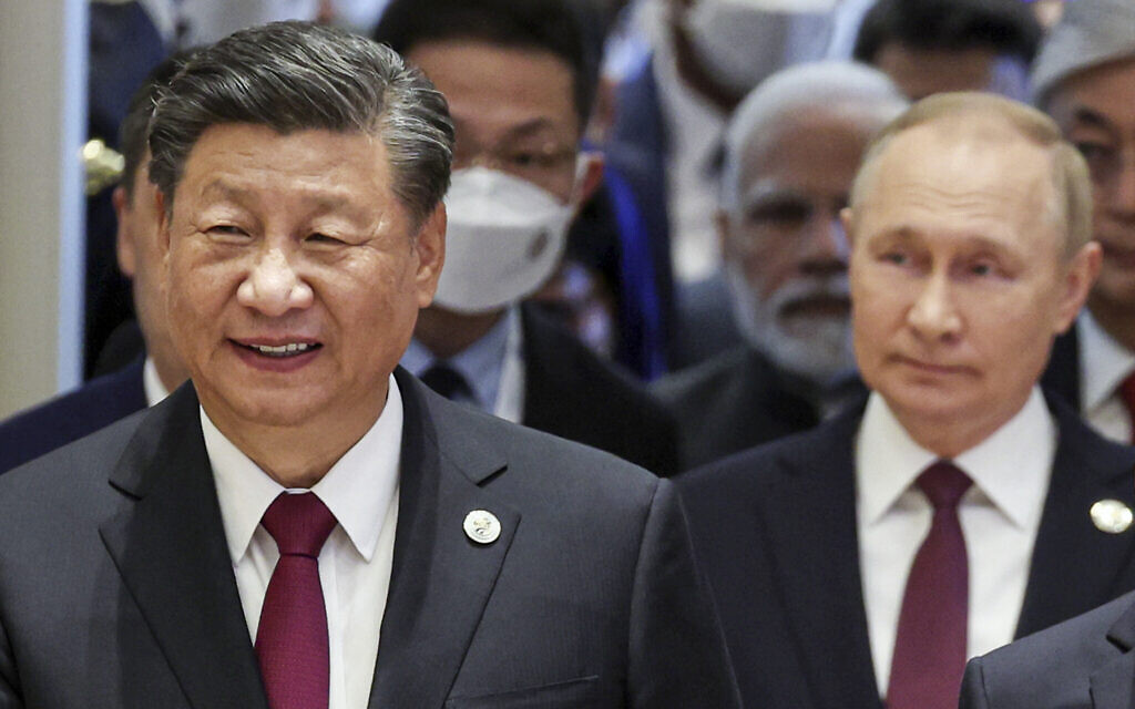 Putin y Xi buscan desafiar el orden mundial en la cumbre regional pero pronto tropiezan