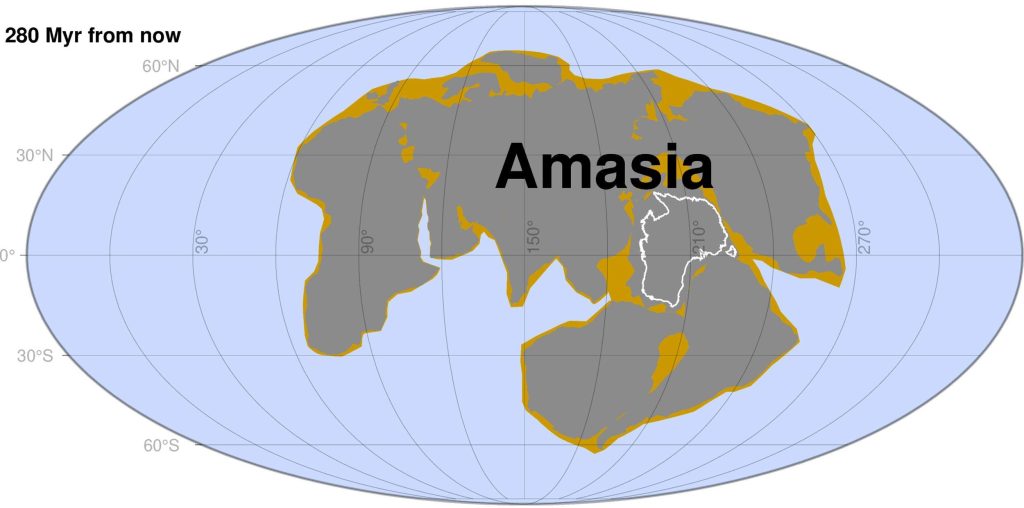 ¡Decir ah!  El próximo supercontinente del mundo, Amasya