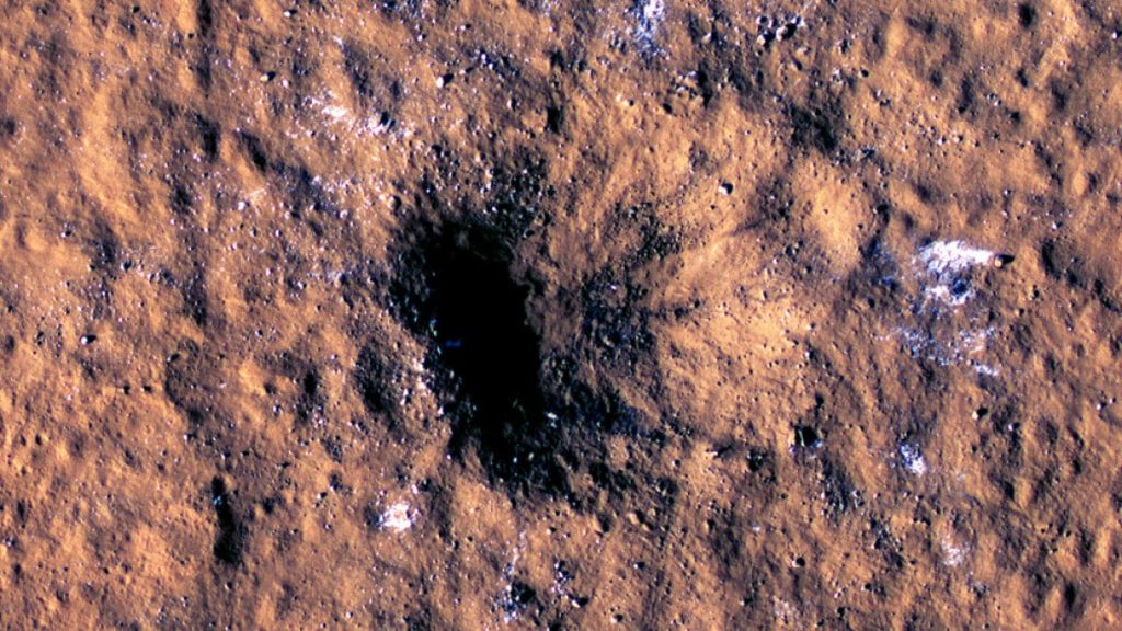 Enorme meteorito golpeó Marte.  Luego, la NASA hizo un descubrimiento aún mayor.