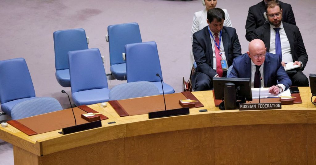 Rusia quiere una votación secreta de la ONU sobre un movimiento para condenar la "anexión" de las regiones de Ucrania