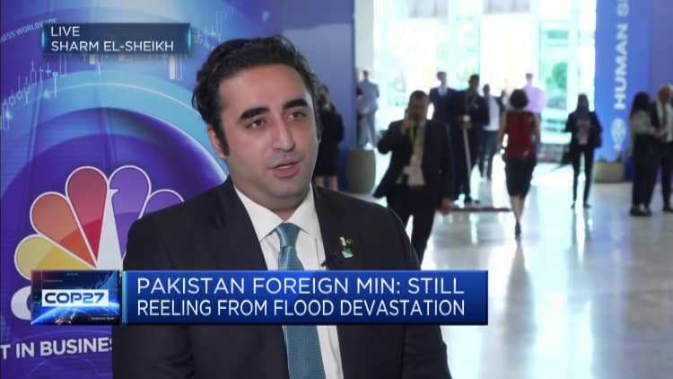 Vea la entrevista completa de CNBC con el Ministro de Relaciones Exteriores de Pakistán, Bilawal Bhutto Zardari
