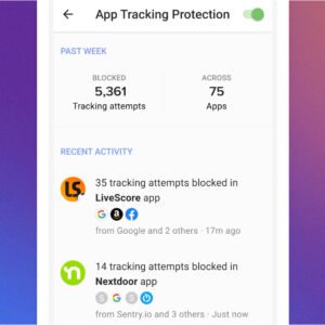 La protección de seguimiento de aplicaciones de DuckDuckGo le muestra detalles sobre lo que sus aplicaciones de Android están tratando de enviar.