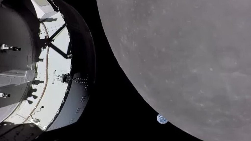 Orion captura impresionantes vistas mientras completa su sobrevuelo más cercano a la Luna