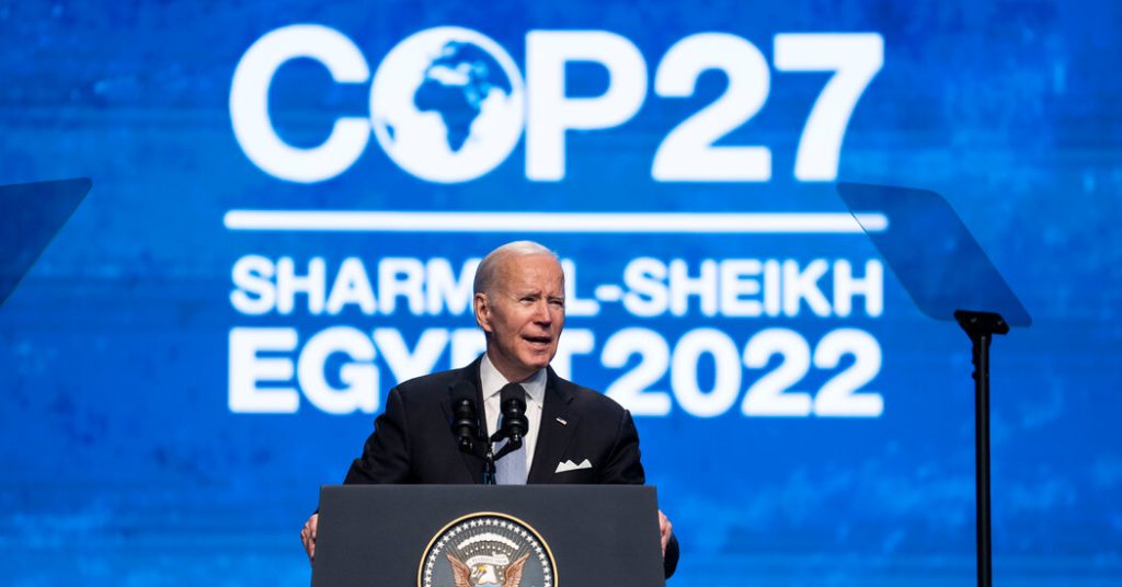 COP27 Live Updates: Reacción mixta al discurso de Biden en la Cumbre del Clima