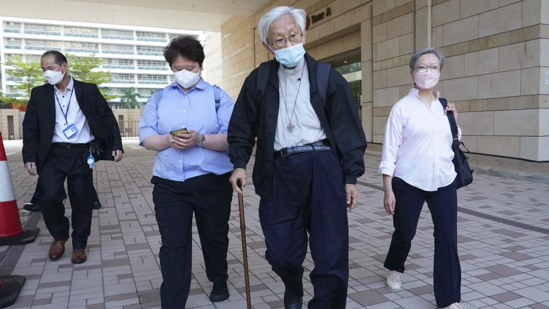 Hong Kong declara culpable al cardenal Joseph Zen por fondo de protesta a favor de la democracia