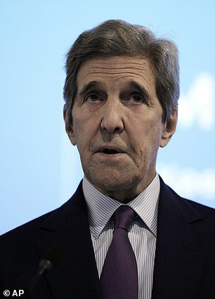 Kerry, el Enviado Presidencial para el Clima, les dijo al Príncipe y a la Princesa hoy que 