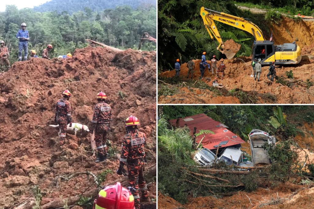 Número de muertos por deslizamientos de tierra en Malasia se eleva a 23 y 10 están desaparecidos