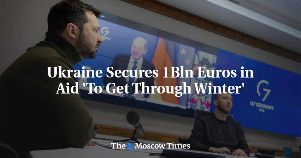 Ucrania recibe 1.000 millones de euros en ayudas para 'superar el invierno'