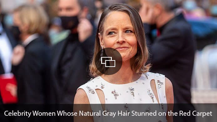Jodie Foster: las famosas que deslumbraron con una hermosa cana en la alfombra roja