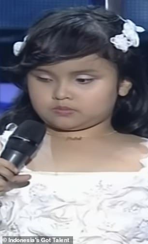 Putri también ganó Indonesia's Got Talent en 2014, a la edad de ocho años.