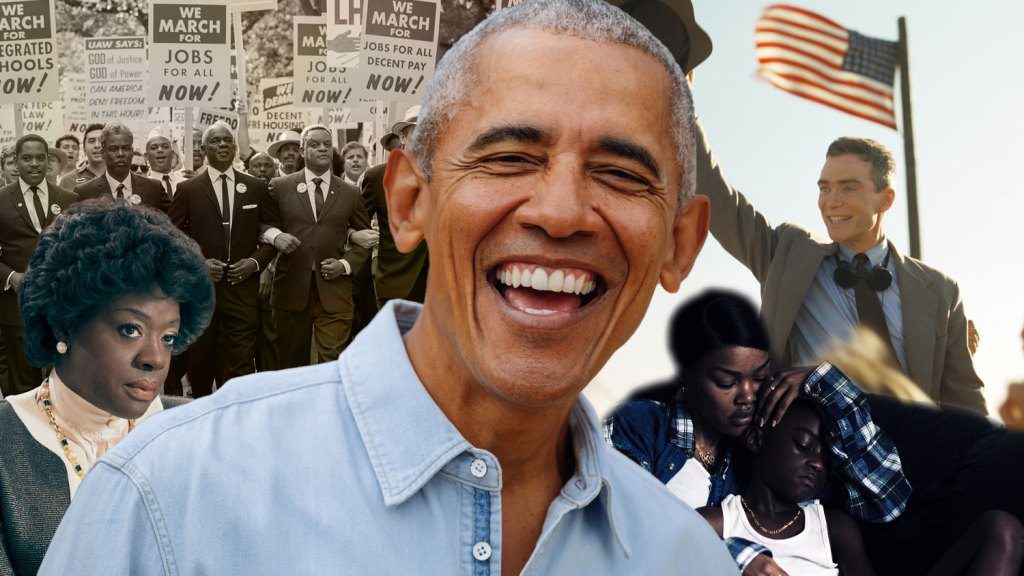 Barack Obama comparte su lista de sus películas favoritas de 2023